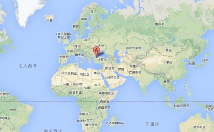 土耳其地理位置