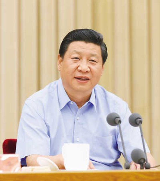 2013年8月19日，习近平在全国宣传思想工作会议上发表重要讲话。