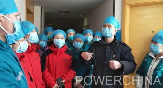 水电十一局黄河三门峡医院援鄂医疗队在抗疫一线